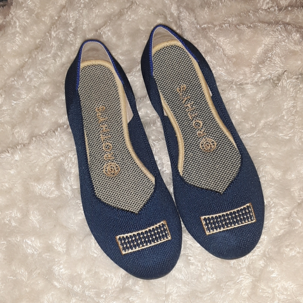 Rothy's Embroadered Flat